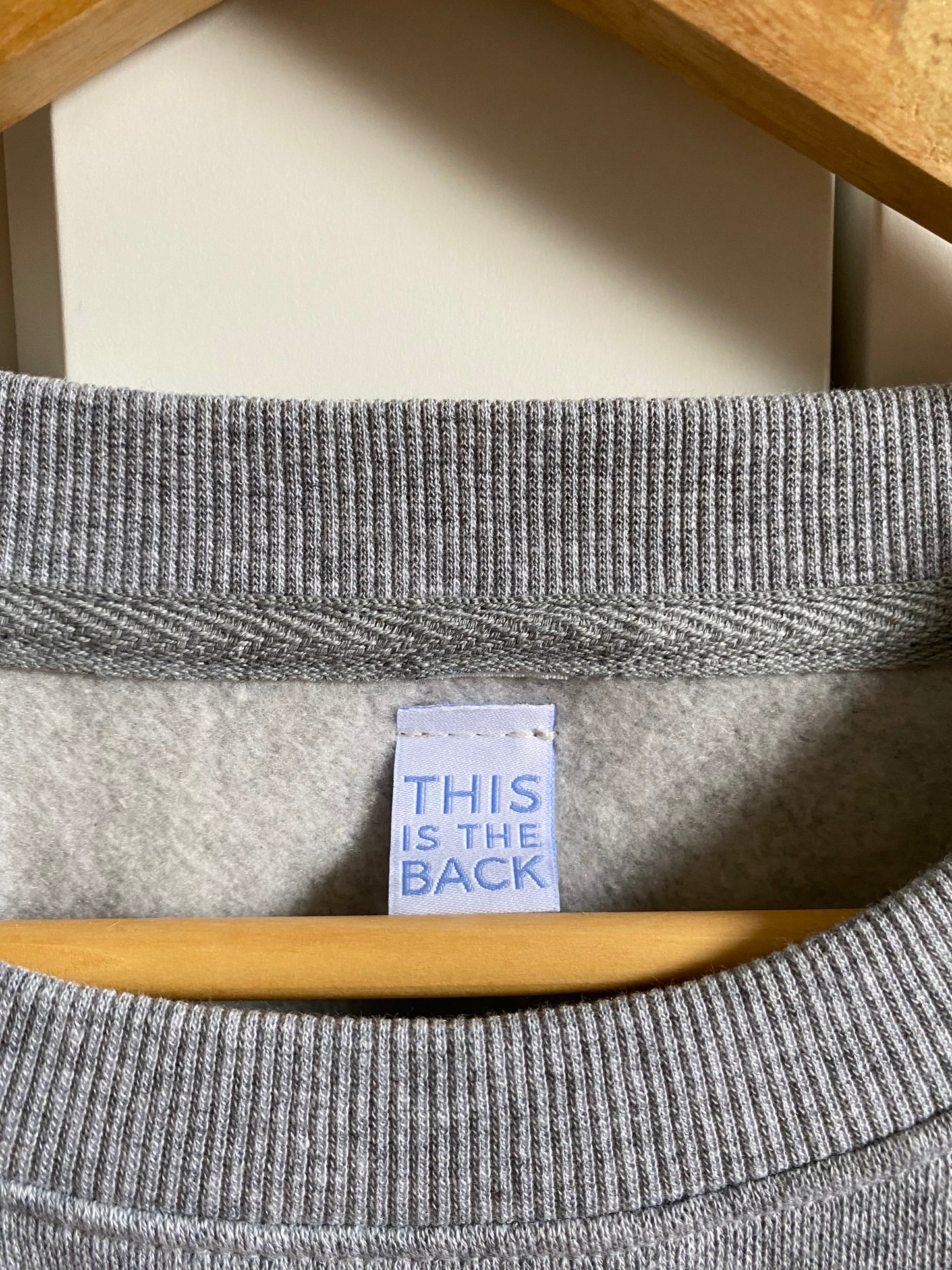 Royal & White Check / Sweatshirt