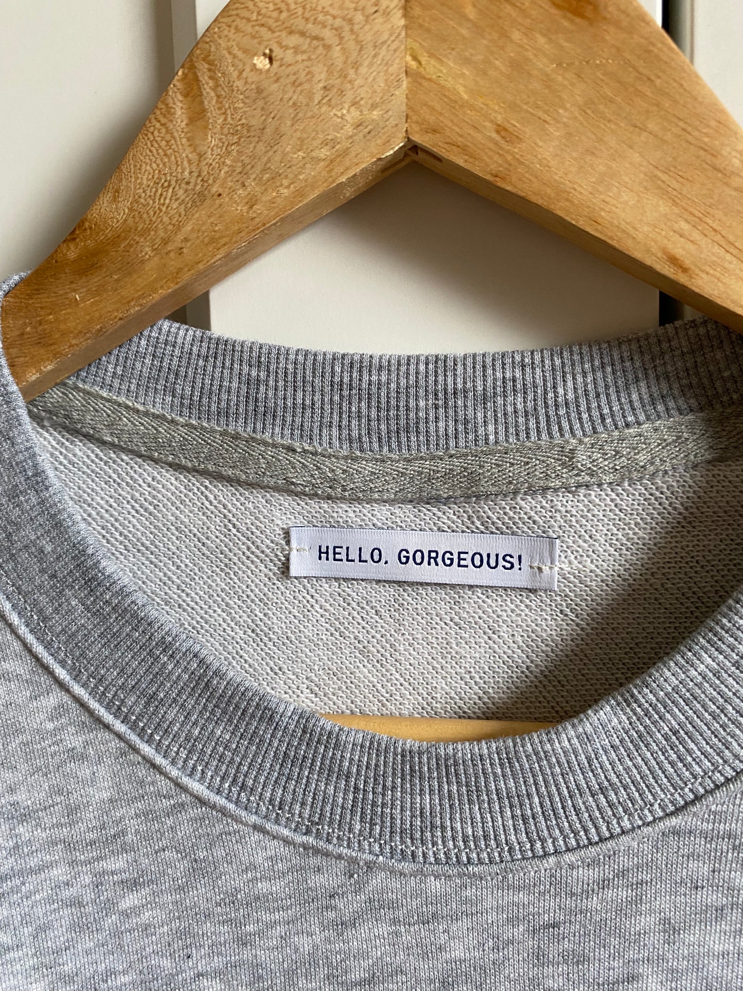 Blue & Pink Check / Sweatshirt