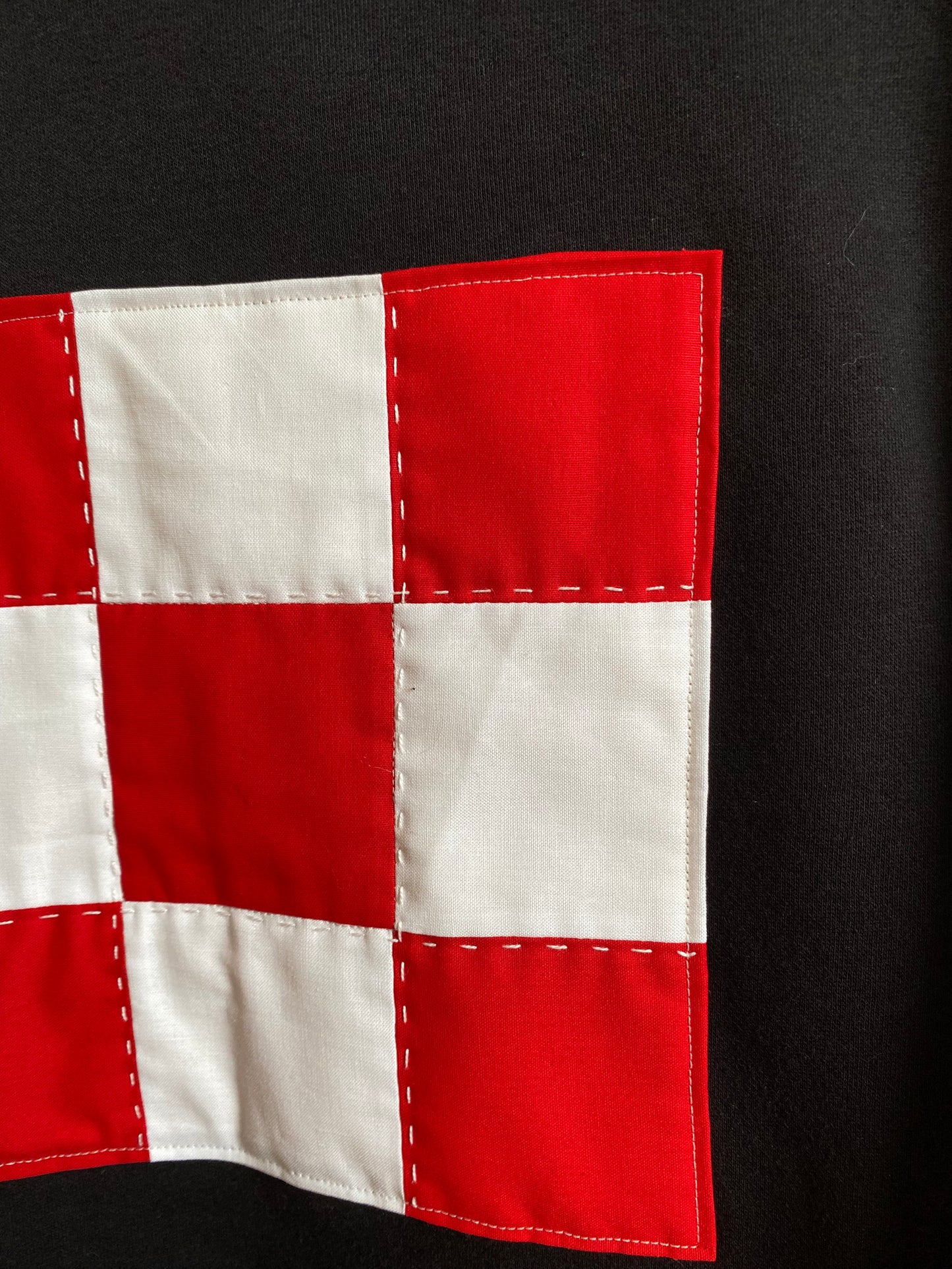 Red & White Check / Hoodie