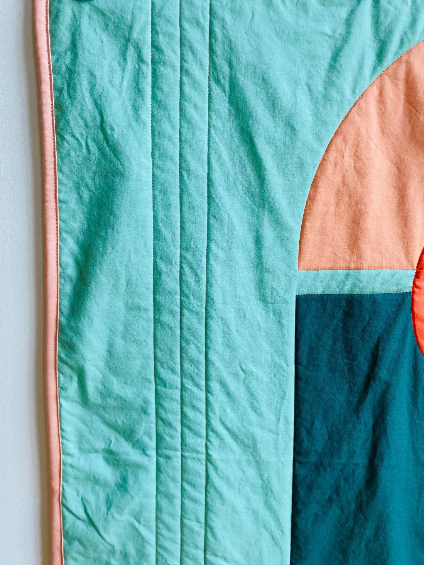 Pop Goes the World / Baby Quilt