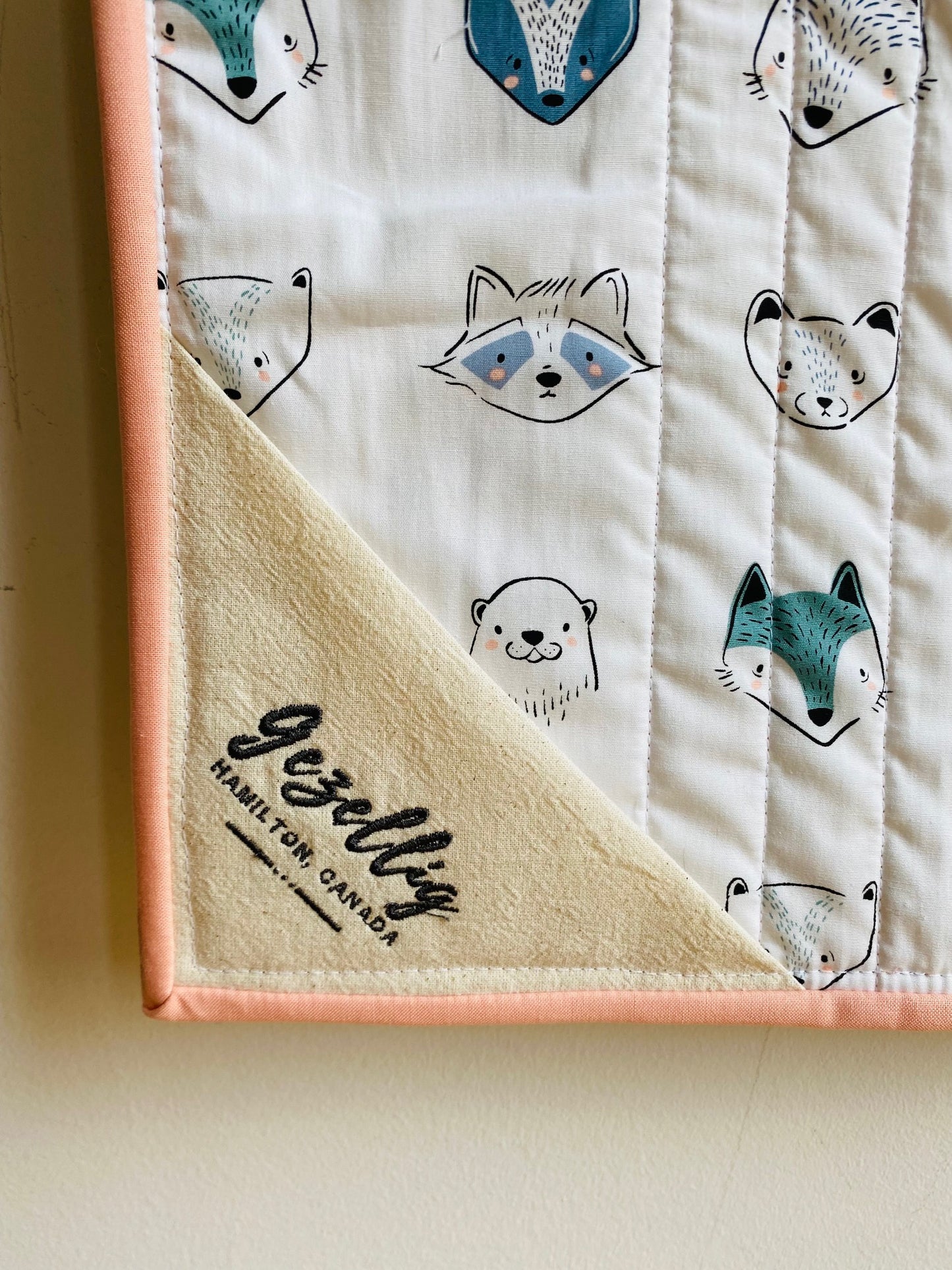 Pop Goes the World / Baby Quilt