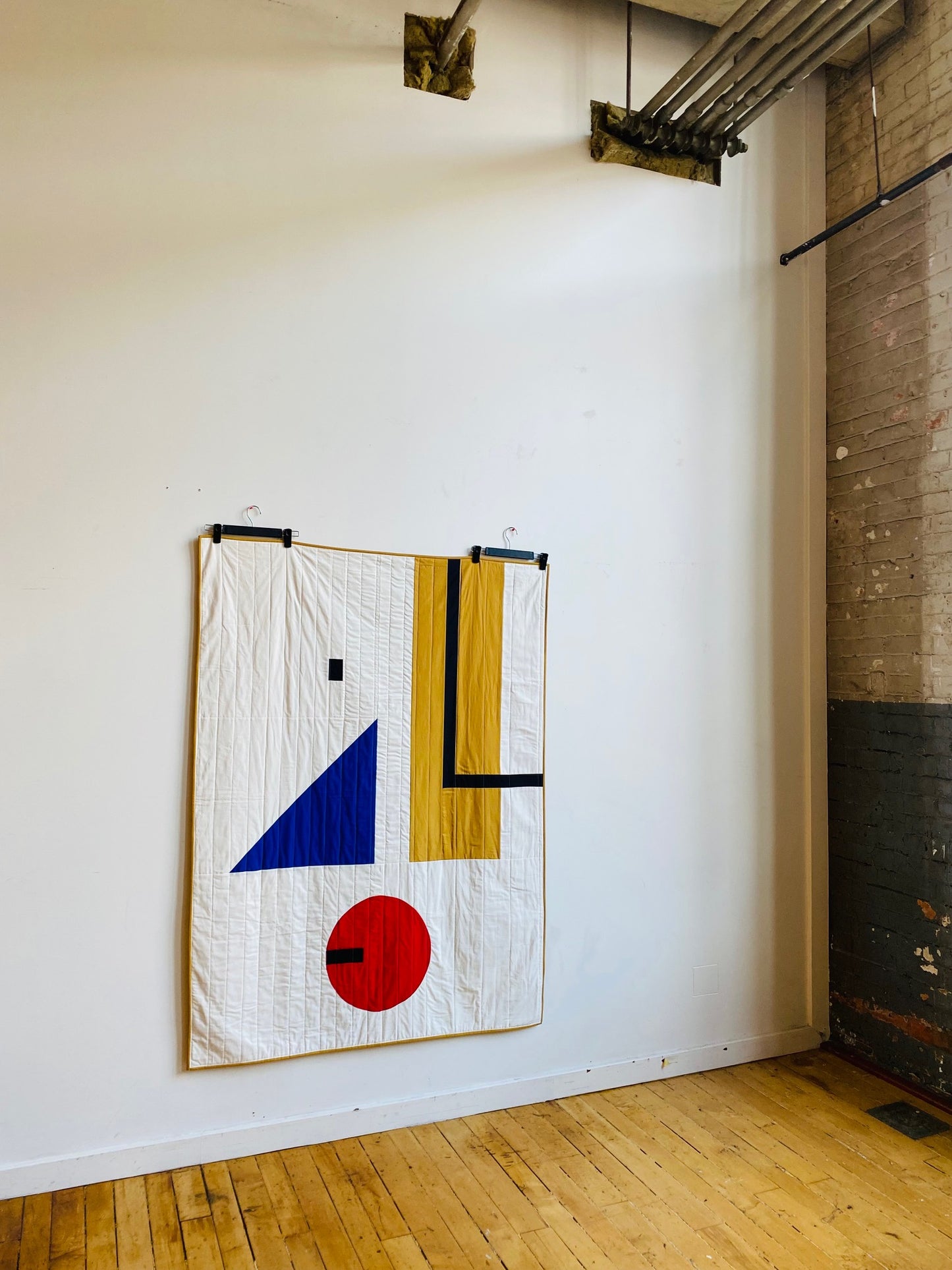 Speak Up / Art Quilt