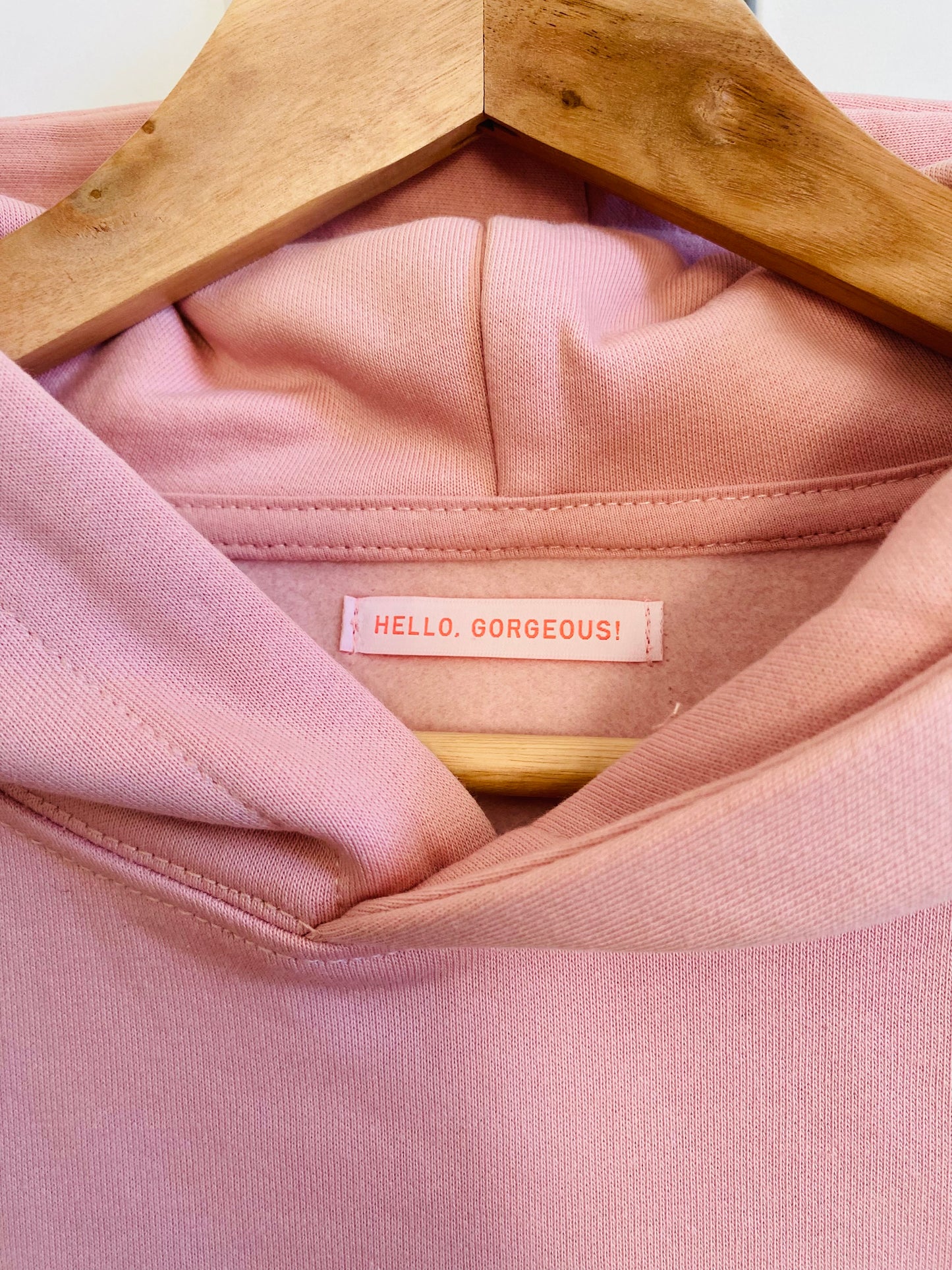 Pink & Neon Yellow Check / Hoodie